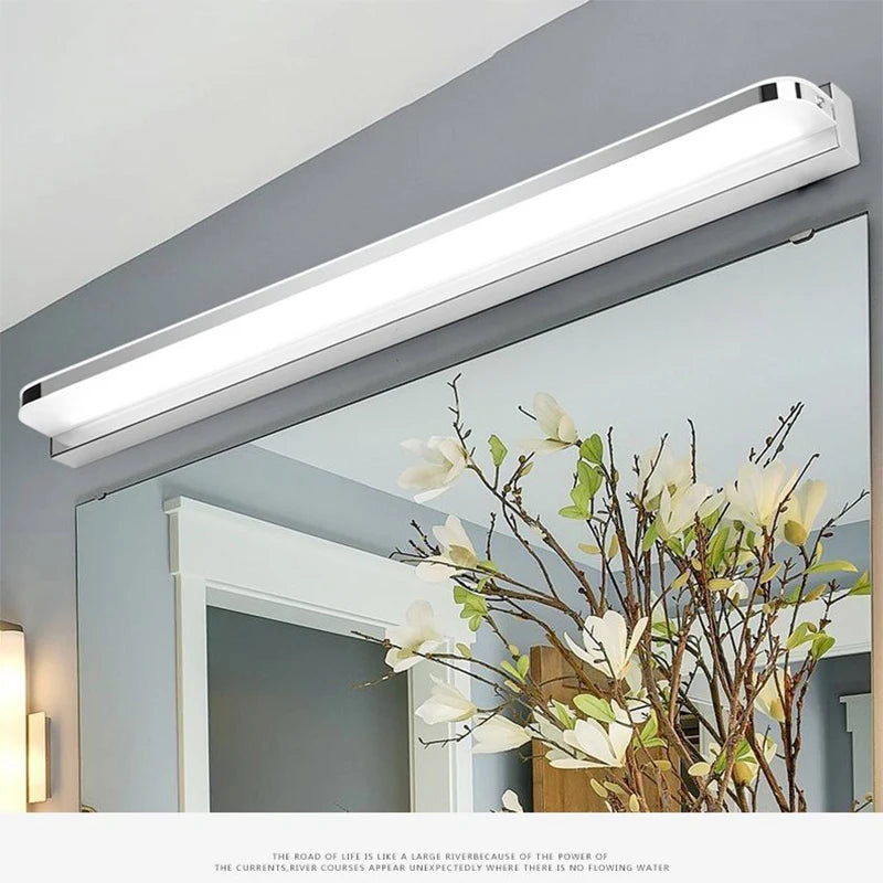 Applique murale miroir salle de bains appliques murales modernes 42CM 52CM 9W 12W toilettes luminaires muraux appliques intérieur chambre