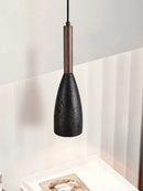 Suspension LED naturel jaune grotte pierre lustre chambre à côté moderne nordique luminaire suspendu ligne bouteille de vin E27