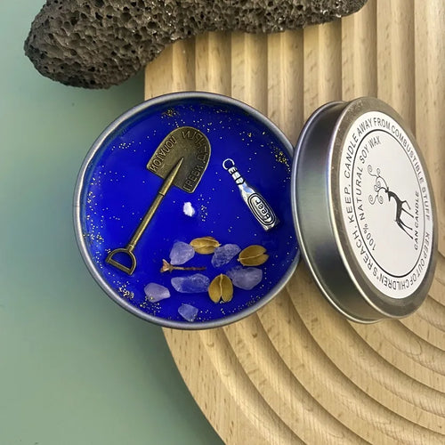 bougies parfumées en cristal avec fleur cadeau fait main pour aromathérapie - vue 10 sur 9