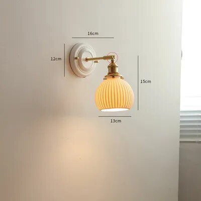 applique murale led iwhd nordique japonaise - vue 15 sur 23