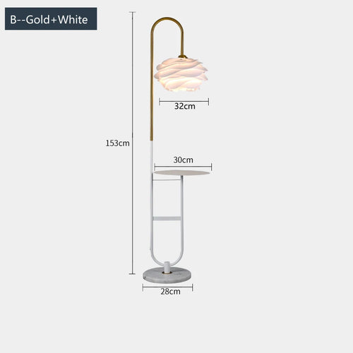 lampadaire en acrylique design pour un éclairage moderne intérieur - vue 14 sur 15