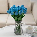 bouquet de tulipes artificielles luxe pour décoration intérieure et mariage