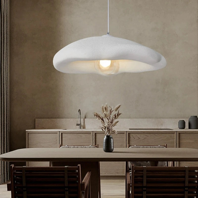 lustre nordique wabi-sabi pour restaurant et salle à manger - vue 4 sur 11