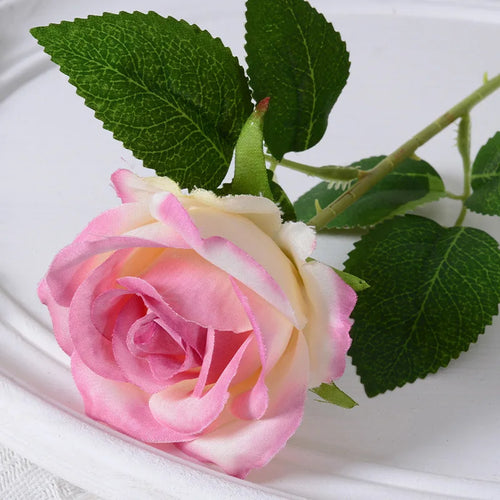 rose artificielle en soie pour décoration de mariage et événements - vue 23 sur 28