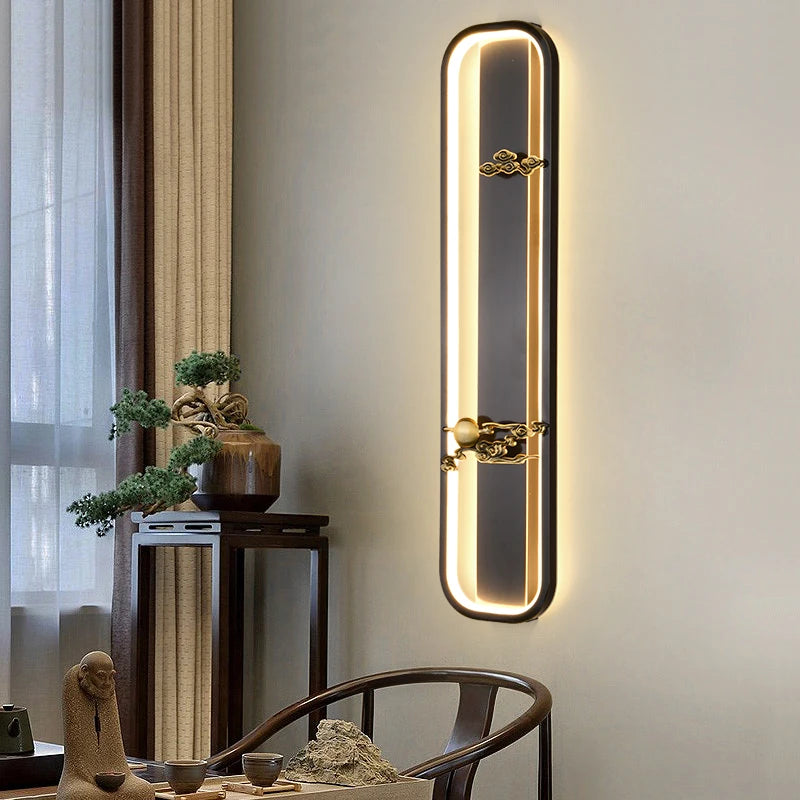 applique murale moderne en cuivre pour intérieur élégant - vue 6 sur 9