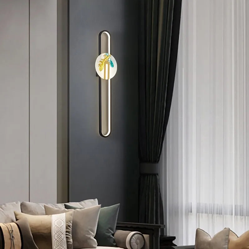 applique murale moderne de style chinois créatif et élégant - vue 4 sur 16