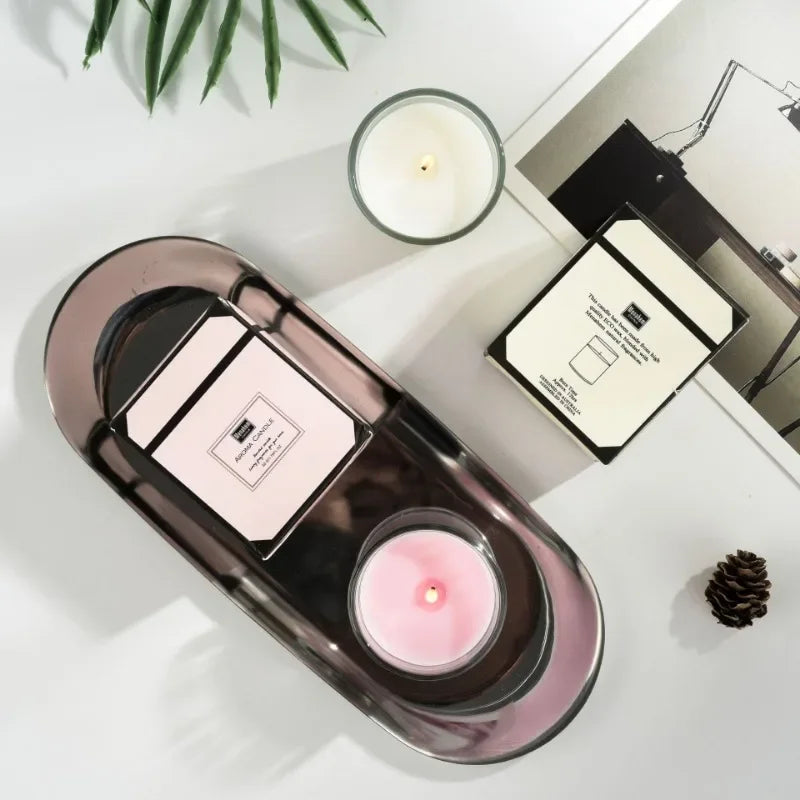 bougie aromathérapie haut de gamme cadeau fait main décoration festive - vue 5 sur 8