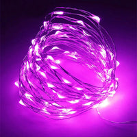 guirlande lumineuse led en fil de cuivre pour décorations de fête