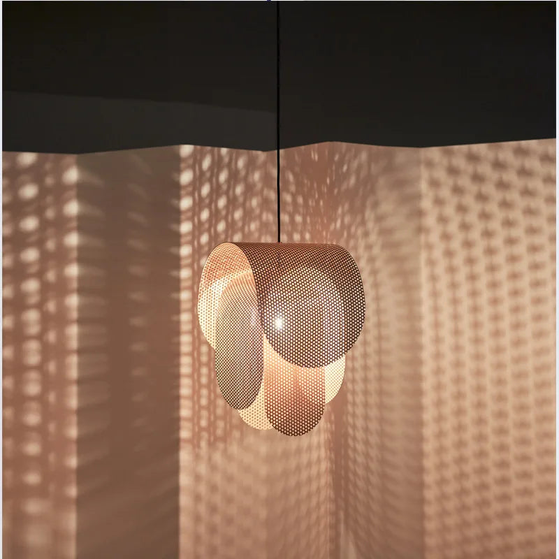 Nordique Créatif Filet De Pêche Lustre Chambre D'enfant Suspension Salon Restaurant Bar Chambre LED Éclairage Décoratif - vue 5 sur 9