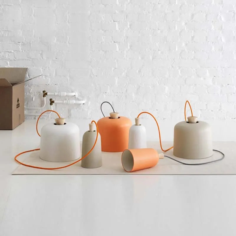 Suspension LED au design nordique Macaron - vue 3 sur 12
