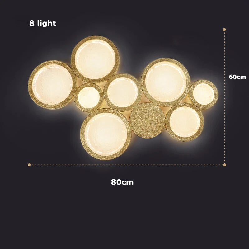 applique murale à led avec miroir magique pour décoration intérieure