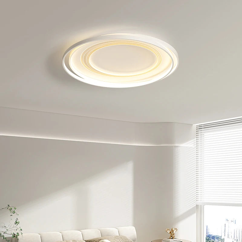 plafonnier moderne à leds télécommandé pour décoration intérieure - vue 6 sur 8