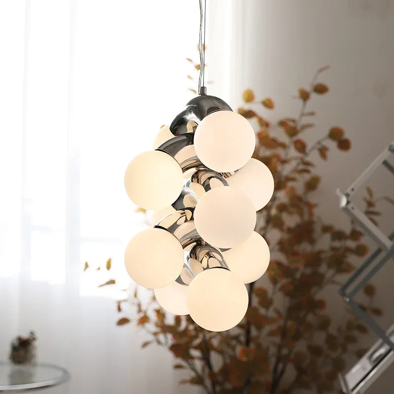 lustre à led créatif en forme de raisin design moderne pour intérieur - vue 5 sur 12