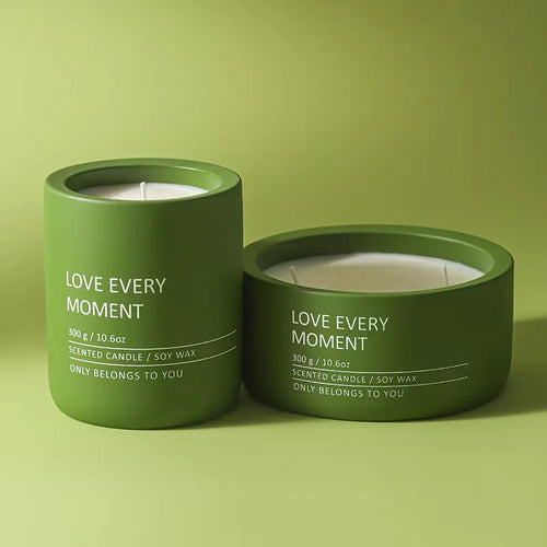 contenant à bougie en céramique fait main pour aromathérapie - vue 7 sur 11