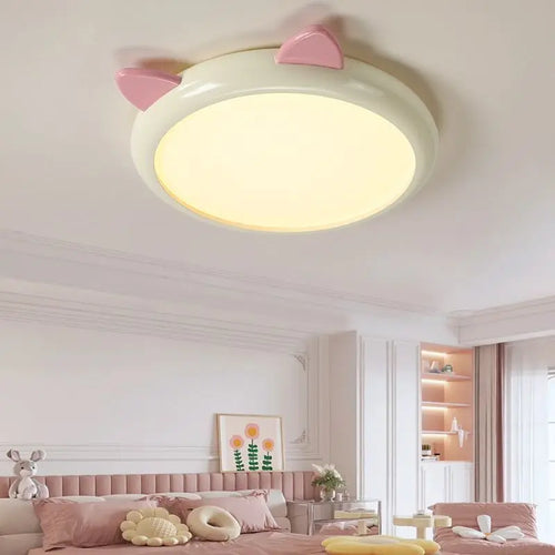 plafonnier mignon pour chambre d'enfant avec chat animal - vue 2 sur 8