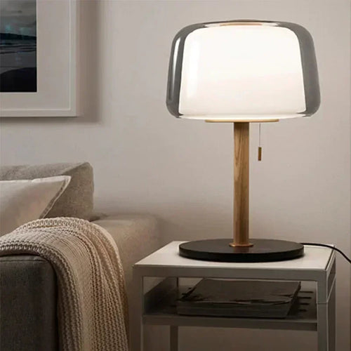 lampe de chevet design moderne en verre haut de gamme 2024