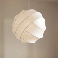suspension en soie wabi sabi pour décoration intérieure moderne
