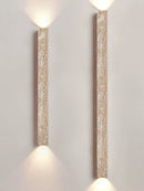 Longue applique LED rétro pierre chambre lampe de chevet Style crème éclairage d'ambiance pour escalier salon décoration de la maison