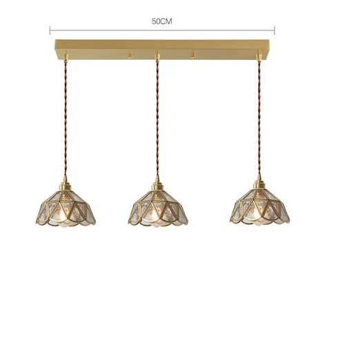 Suspension Nordique LED en Verre et corps doré - vue 17 sur 20