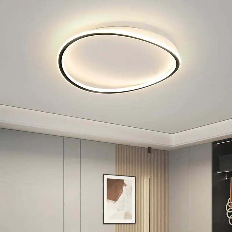 lustre moderne à led pour décoration intérieure élégante - vue 3 sur 15