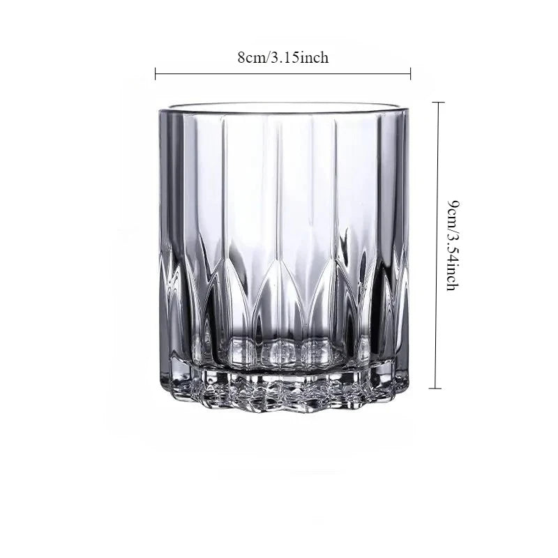 Verre hockey sur glace créatif fond épais cocktail
