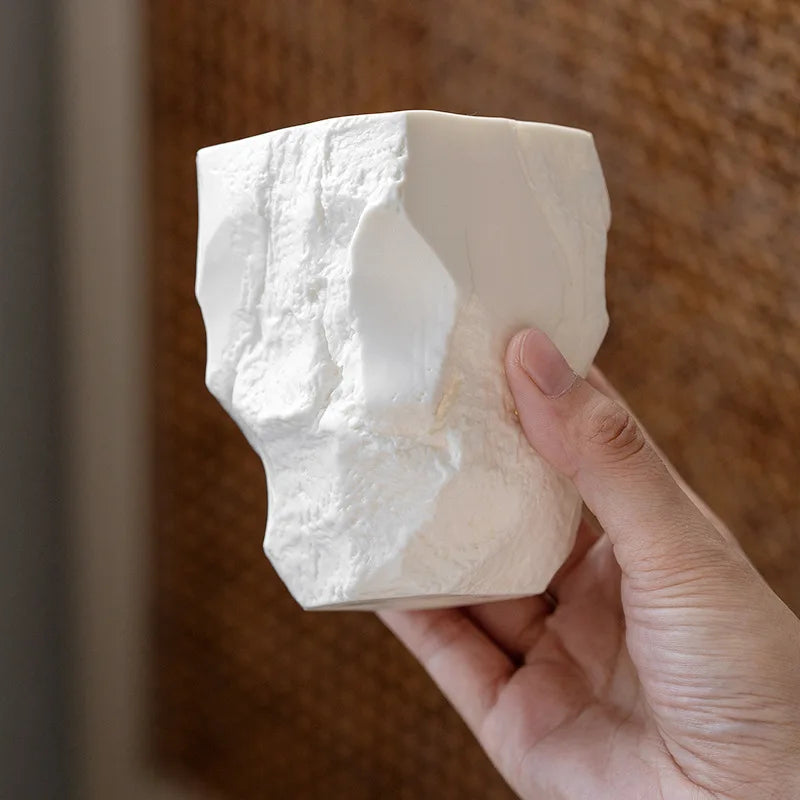 tasse à brosse à dents nordique en céramique artisanale pour salle de bain - vue 5 sur 7