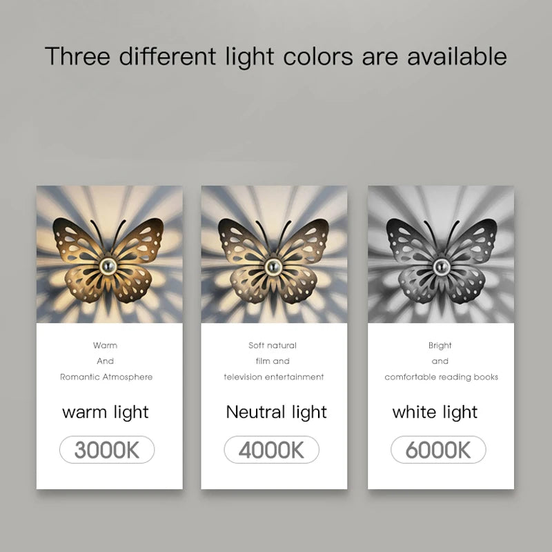 applique murale nordique en fer à led décorative pour intérieur élégant - vue 6 sur 20