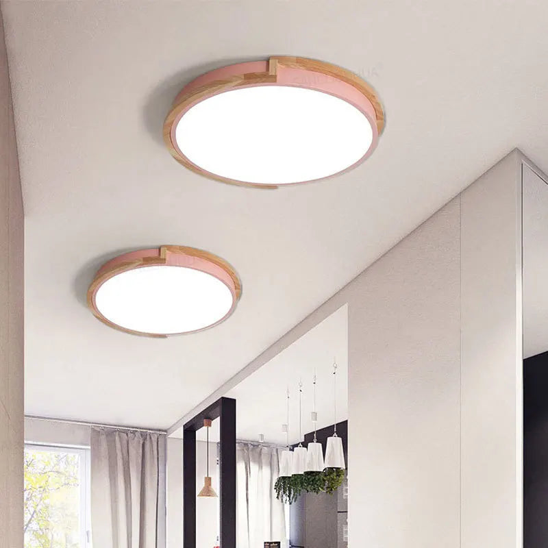 Plafond moderne à LEDs lumière Macaron pour chambre salon salle à manger allée décor à la maison - vue 5 sur 24