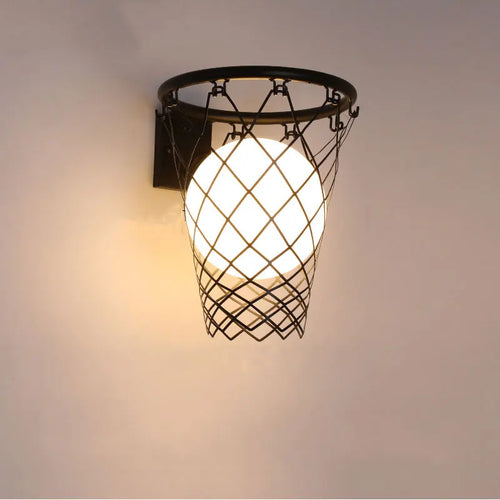 applique murale créative nordique basket personnalisée - vue 2 sur 8