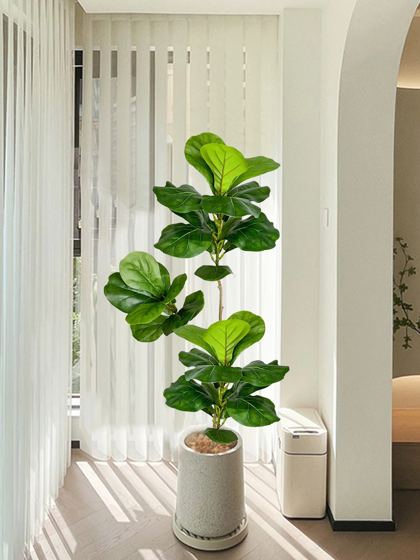 grand arbre ficus artificiel pour décoration intérieure et extérieure - vue 4 sur 10