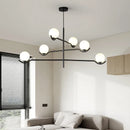lustre design en verre et métal luminaires suspendus