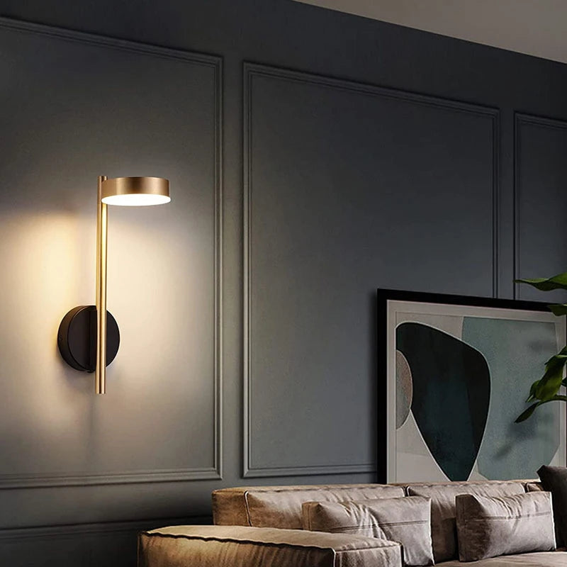 Applique murale led interrupteur rotatif - vue 5 sur 6