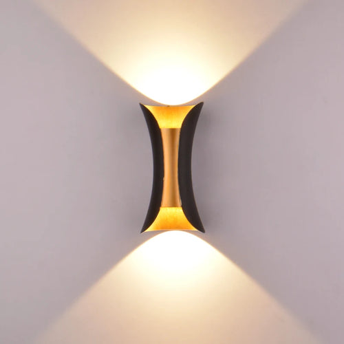 10W 20W 30W up down led wall lamp warm white or white 6000k wall light with black or white wall sconce housing AC85-265V - vue 3 sur 8