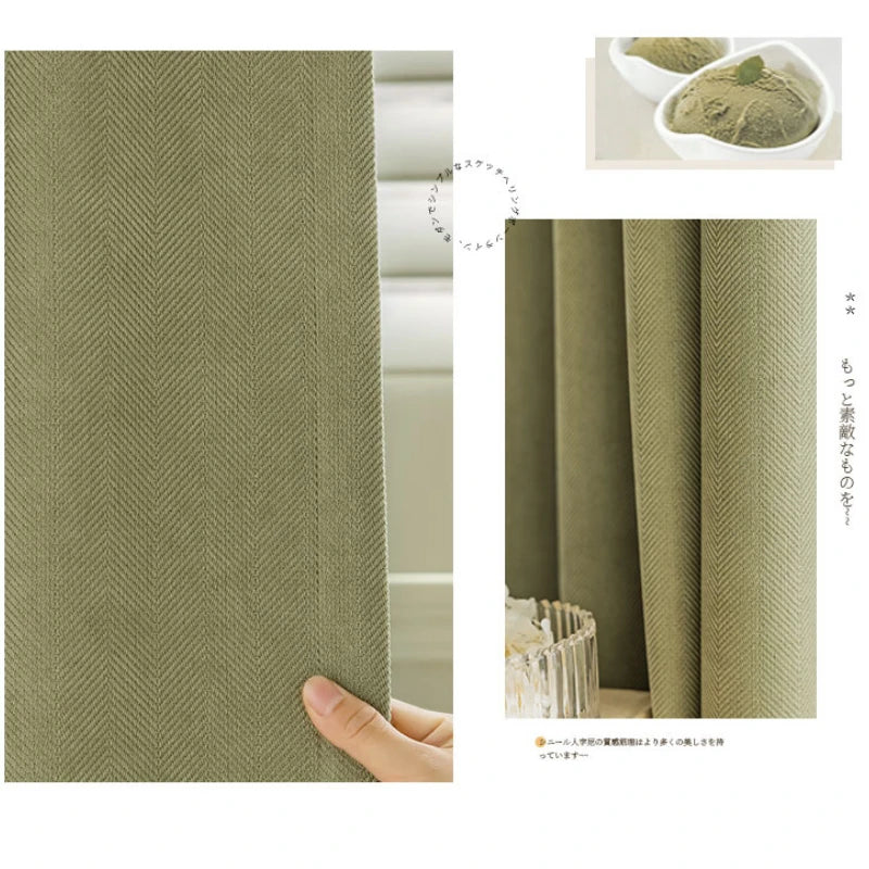 Rideau occultant uni style moderne pour salon chambre - vue 5 sur 23