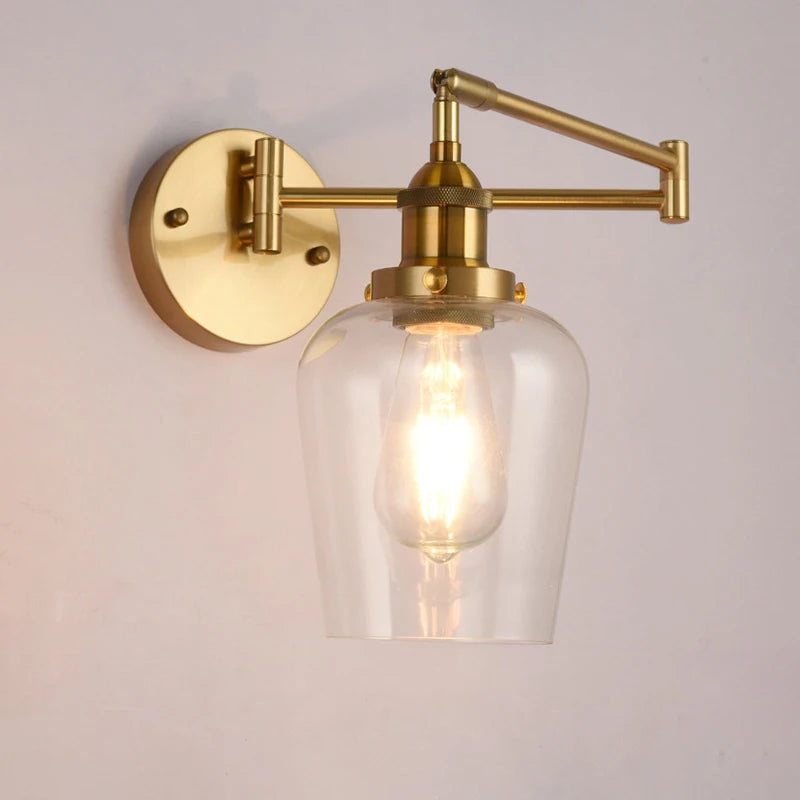 applique murale led pliable écologique avec bras réglable moderne - vue 4 sur 11