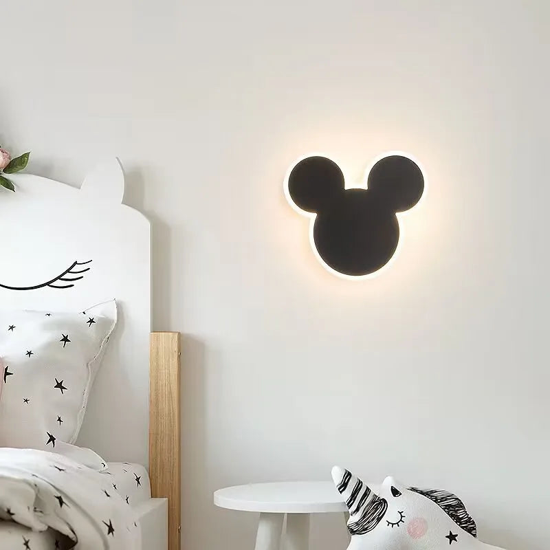 applique murale moderne mickey pour enfants décoration intérieure - vue 5 sur 9