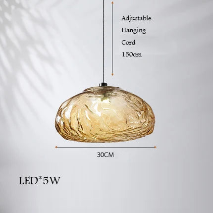lustre en verre design nuage pour un intérieur créatif - vue 13 sur 21