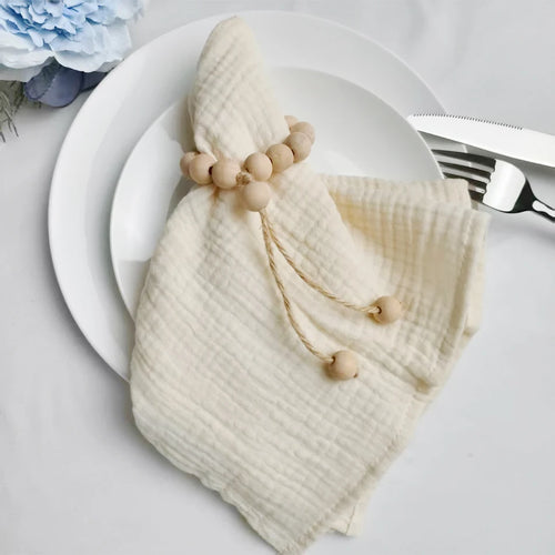 Serviette de table coton style coréen pour repas