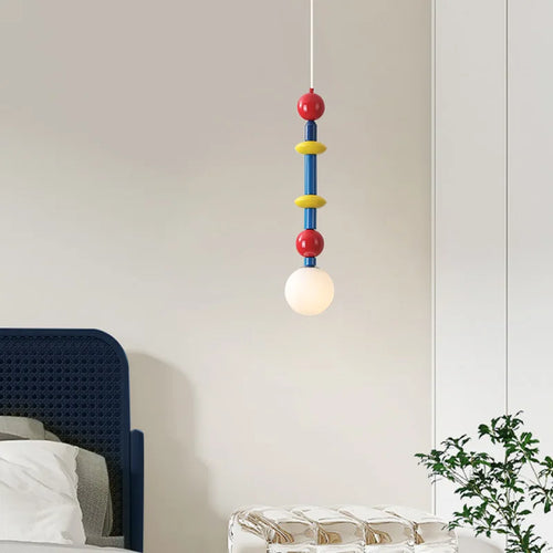 suspension boule en verre abat-jour haut plafond memphis