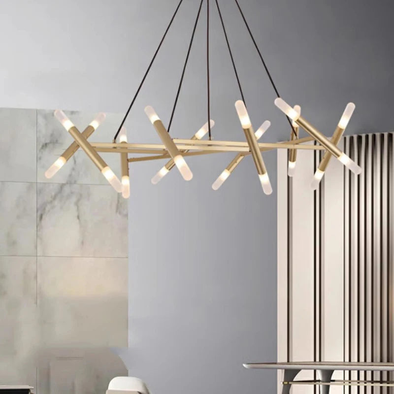 Lustre design moderne de luxe - vue 2 sur 10