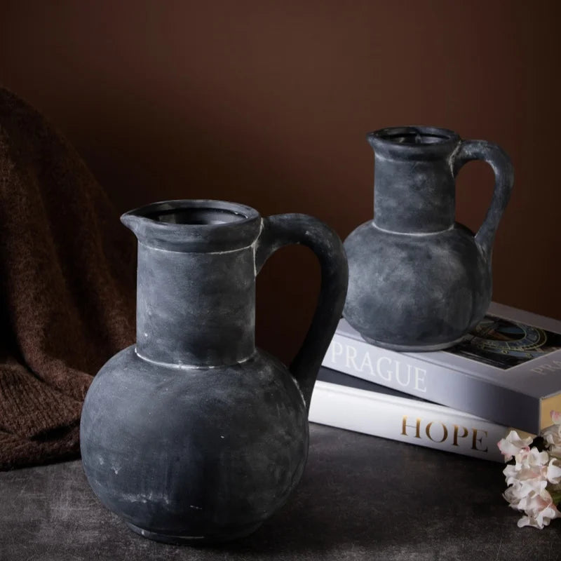 vases en céramique faits main pour décoration vintage