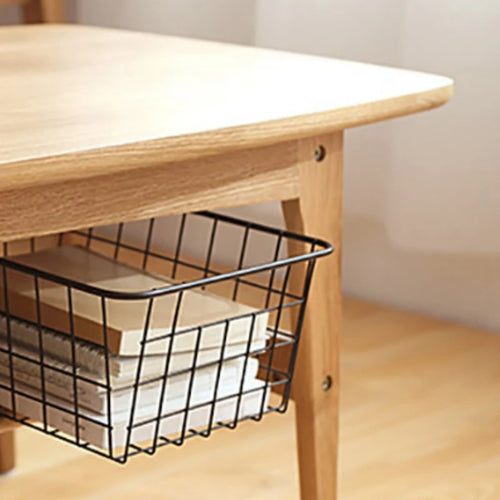 panier de rangement en métal pour organisation pratique et élégante - vue 6 sur 6