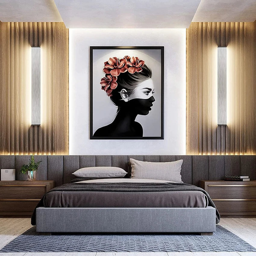 applique murale led moderne intérieur haut vers le bas éclairage décoratif - vue 4 sur 6