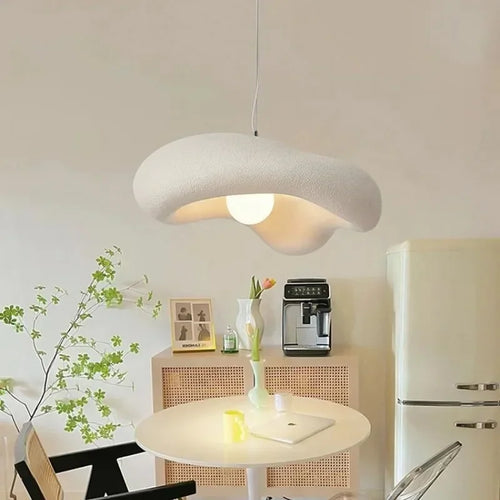 lustre nordique wabi-sabi pour restaurant et salle à manger - vue 2 sur 11