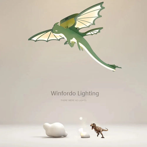 plafonnier dinosaure pour chambre d'enfants design ludique et moderne