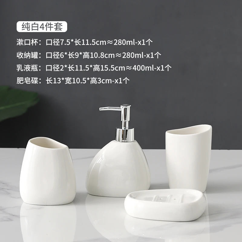 accessoires de salle de bain en céramique pour décoration intérieure - vue 23 sur 23