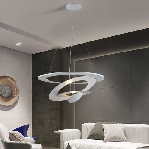 suspension design en métal pour un éclairage moderne