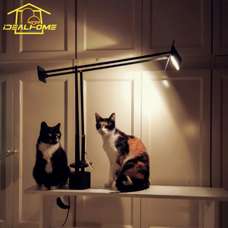 lampe de bureau design danois avec interrupteur mécanique - vue 4 sur 6