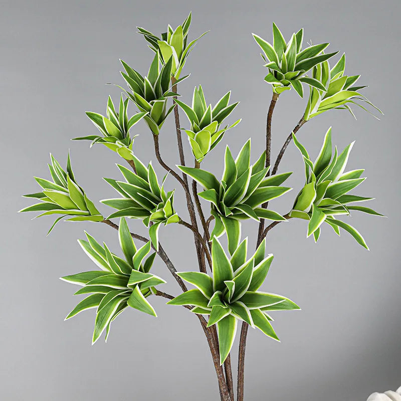 grandes branches de lys artificiels avec feuillage réaliste pour décorations
