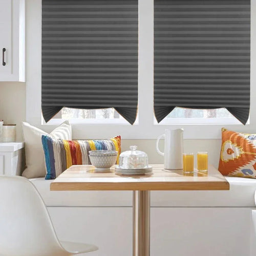 Store plissé autocollant semi occultant pour fenêtre - vue 3 sur 16